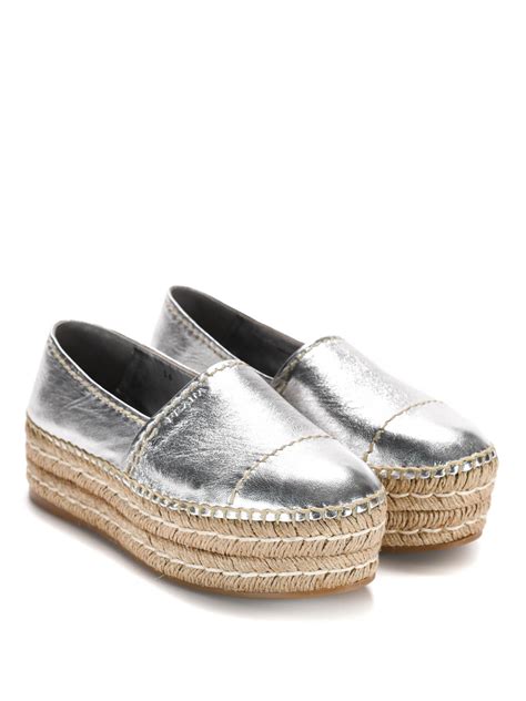 espadrillas con zeppa prada|Zeppe Prada .